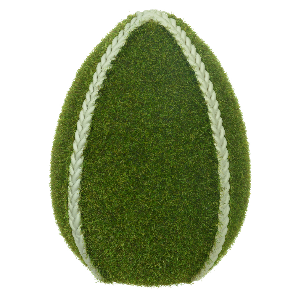 PASCOA OVO DECORATIVO (VERDE) 15,6X12,5cm