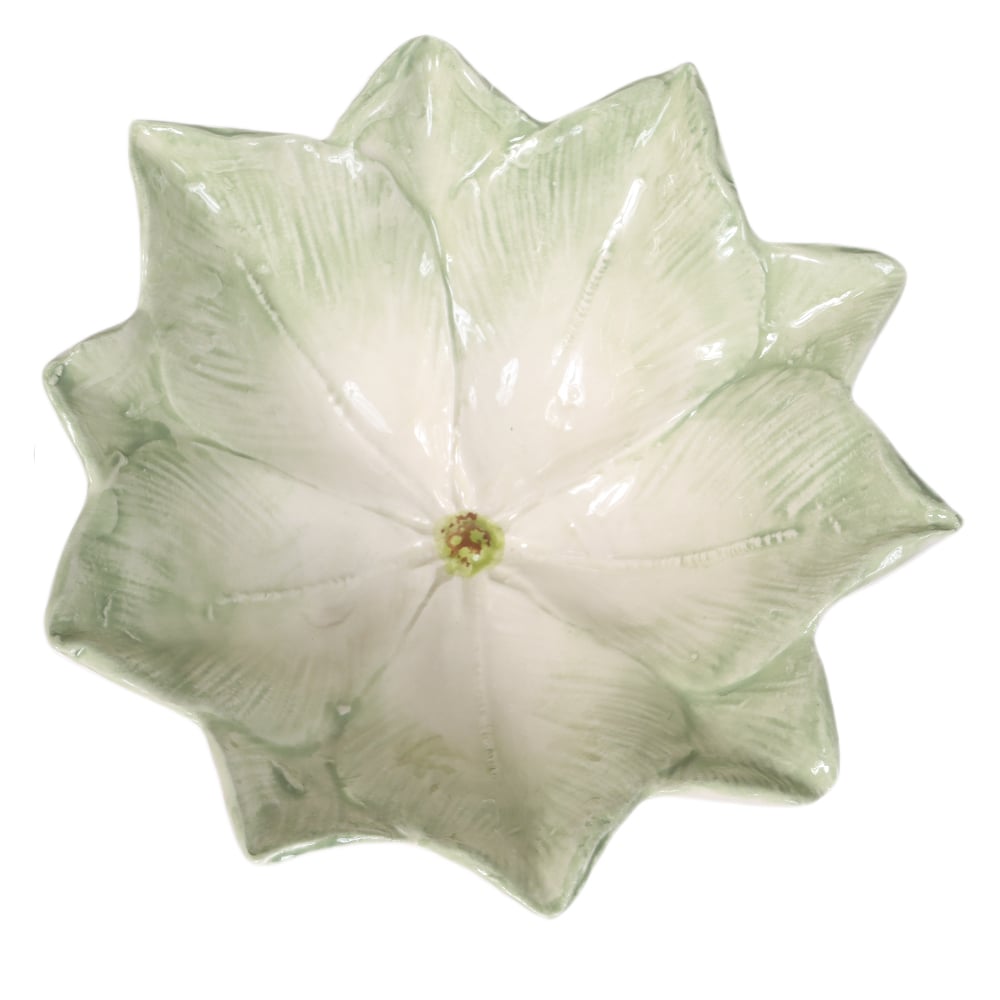 FLOR DECORATIVA PAREDE (VERDE) 15D
