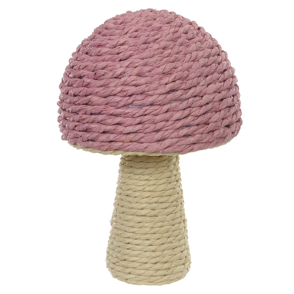 OBJETO DECORATIVO (ROSA BEGE) 15cm