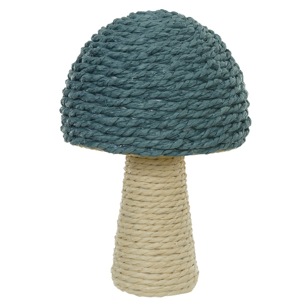 OBJETO DECORATIVO (AZUL BEGE) 15cm