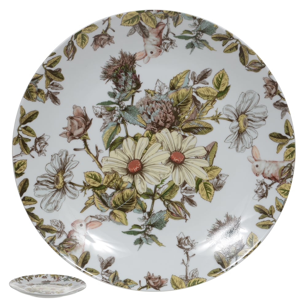 OBJETO DECORATIVO PASCOA BOTANICA (COLORIDO) 26,7cm