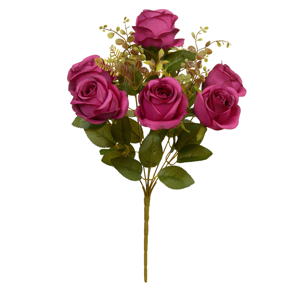 B.ROSA BOTAO X10 (FUCSIA OUTONO) 50cm