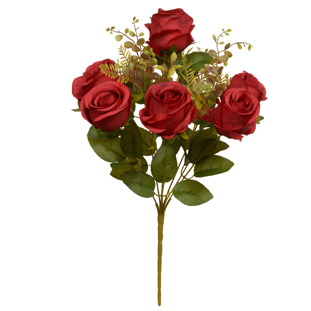 B.ROSA BOTAO X10 (VERMELHO OUTONO) 50cm