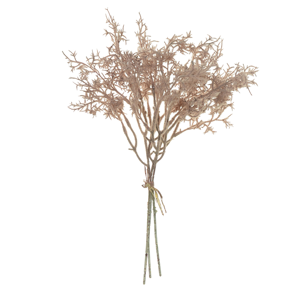 B.ASTILBE RAMALHETE C/FITA X3 (PALHA) 40cm