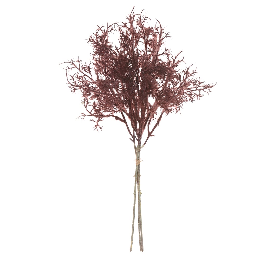 B.ASTILBE RAMALHETE C/FITA X3 (MARSALA) 40cm