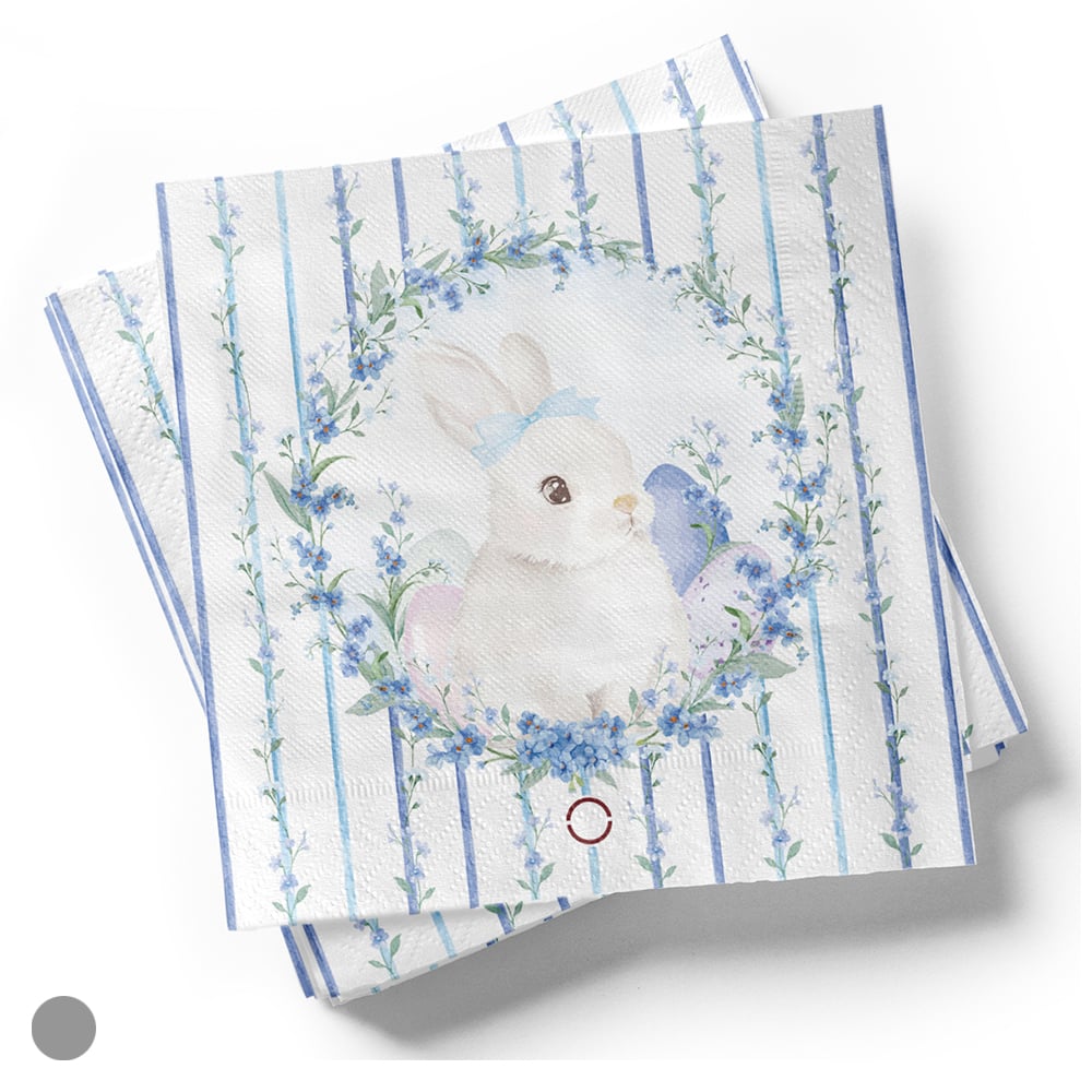 GUARDANAPO PROVENCAL POP C/20 PCS (AZUL) 25X25cm