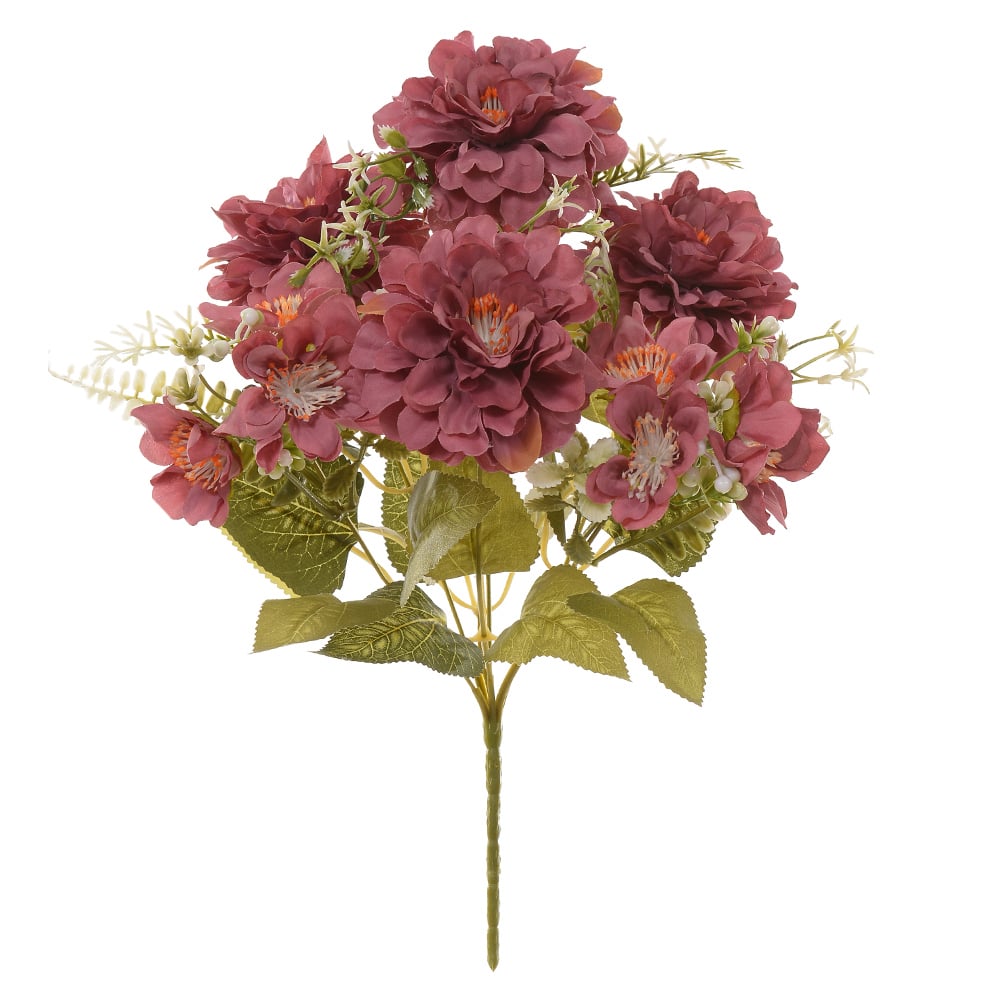 B.CRISANTEMO X7 (MARSALA) 42cm