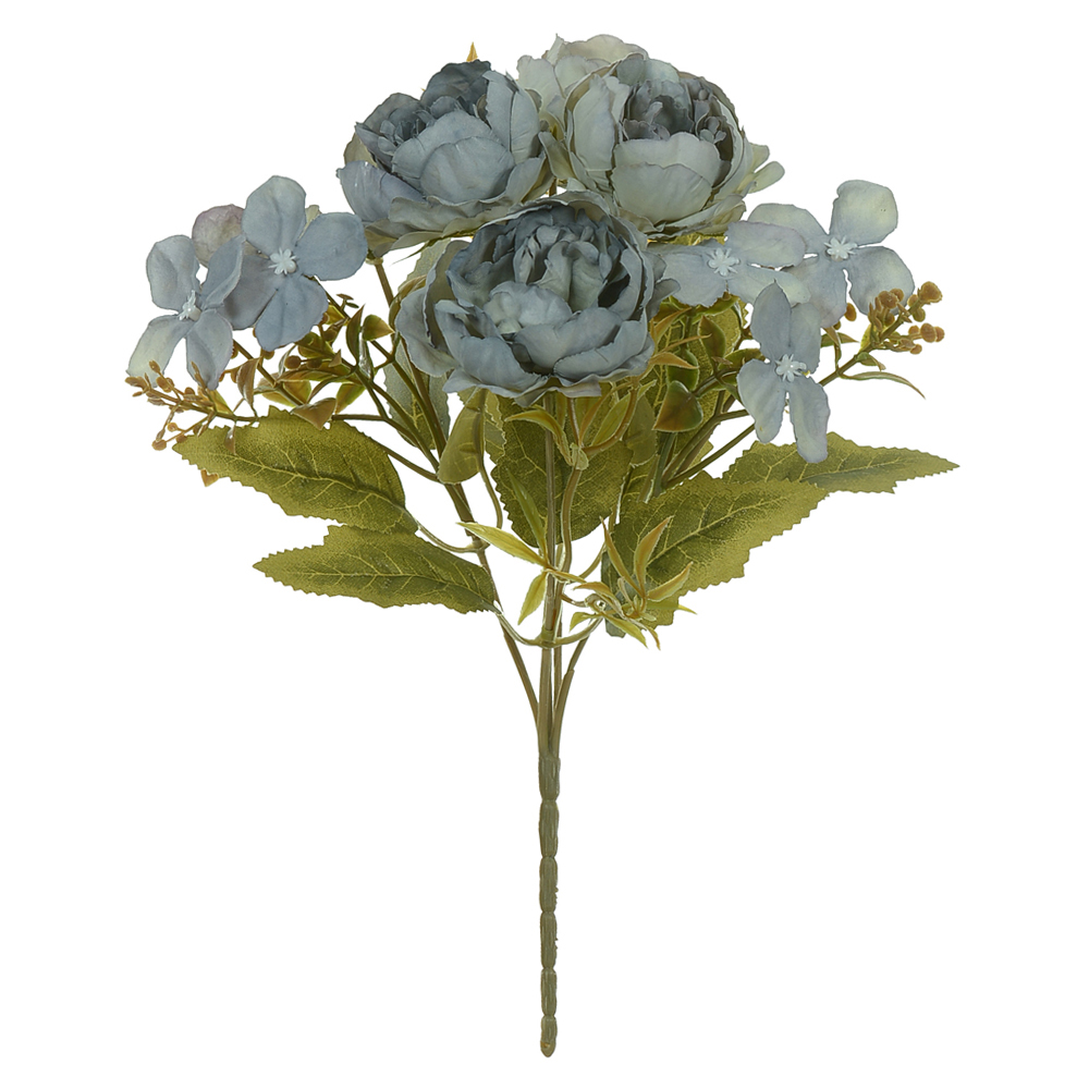 B.PEONIA X6 (AZUL OUTONO) 30cm