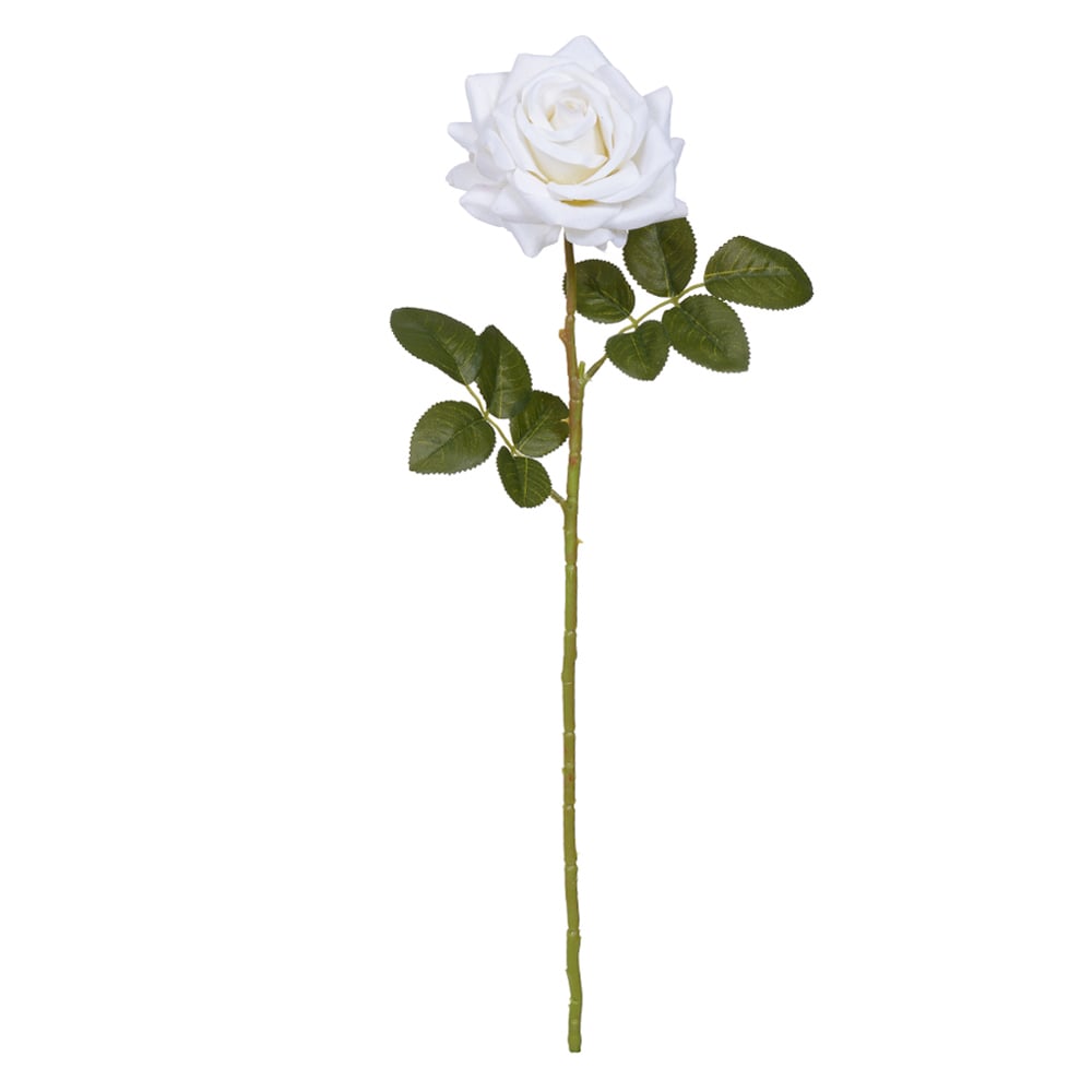 H.ROSA AVELUDADO (BRANCO) 60cm