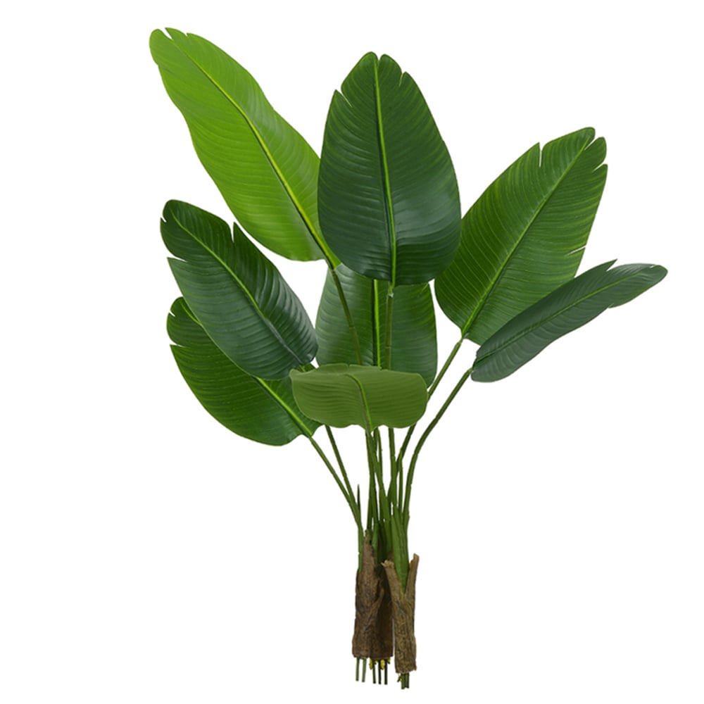 A.BANANEIRA DE JARDIM REAL TOQUE X8 (VERDE) 1,2m