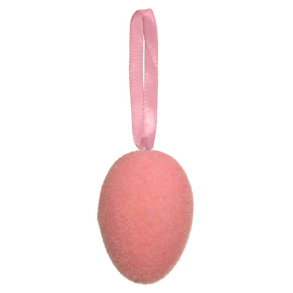 PASCOA ENFEITE OVO (ROSA) 20X15cm
