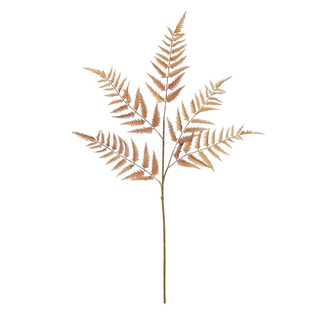 C.GALHO SAMAMBAIA ARAMADO C/PRINT PLT X5 (OCRE OUTONO) 90cm