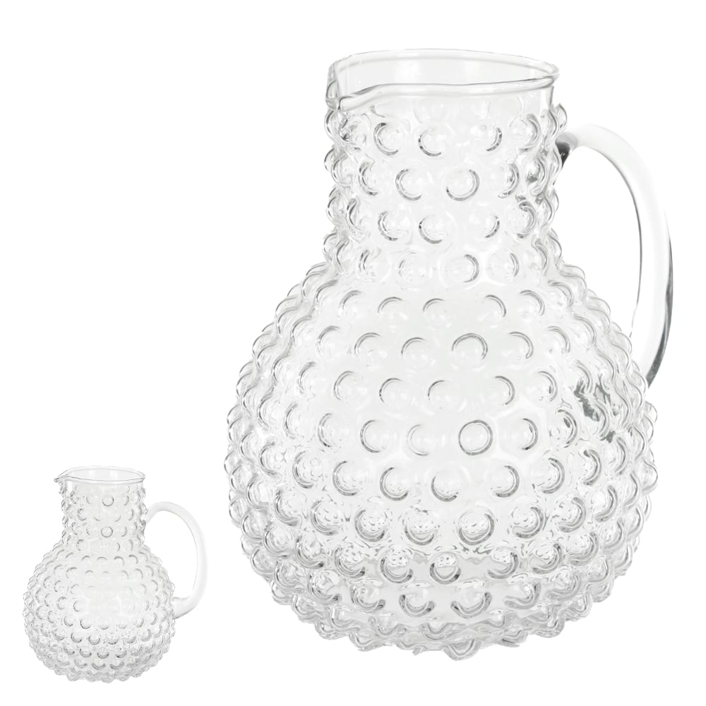 JARRA 2500ml 23X8,5X8,7cm BUBBLES (TRANSPARENTE)