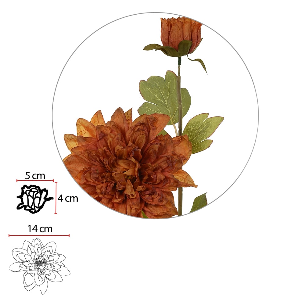 H.DALIA X2 (OCRE OUTONO) 60cm