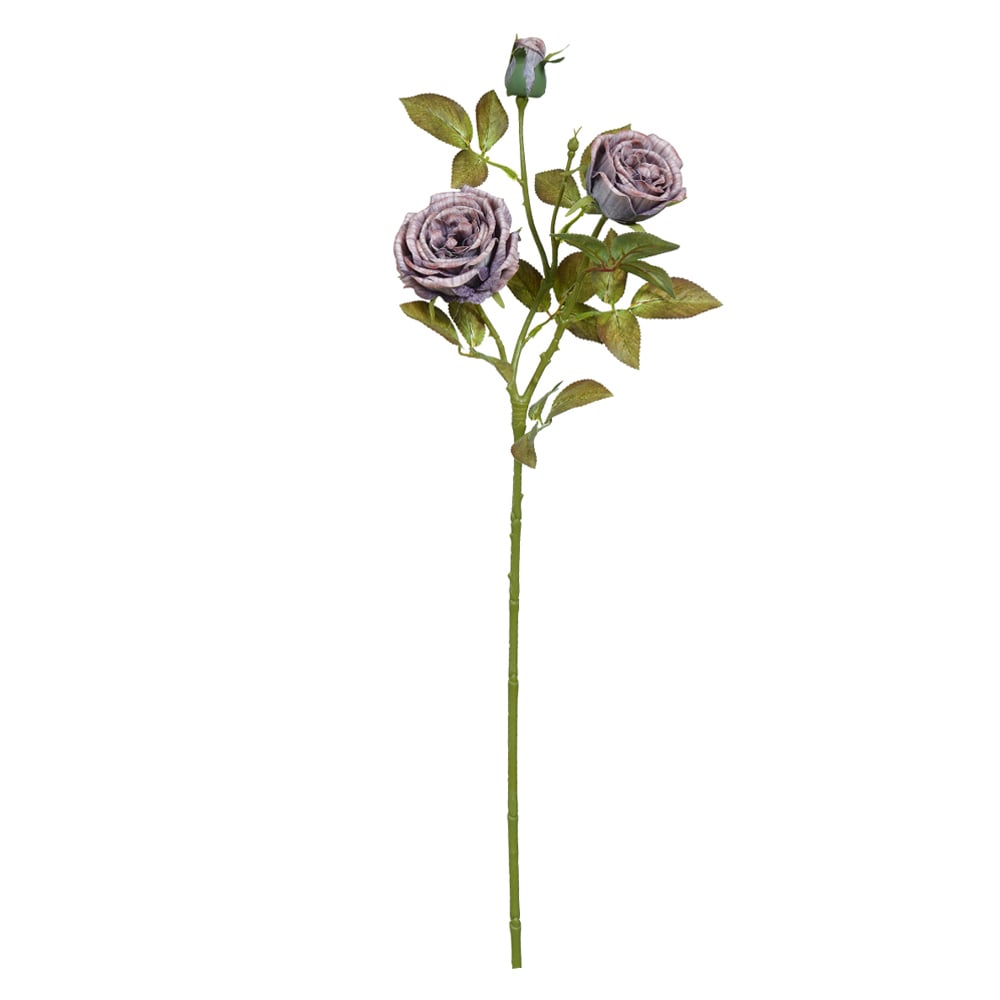 H.ROSA CABBAGE REAL TOQUE X3 (MAUVE) 80cm