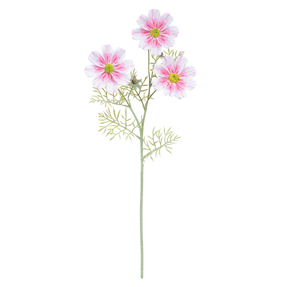 H.COSMOS REAL TOQUE C/FLOCKED X3 (ROSA 2T) 65cm