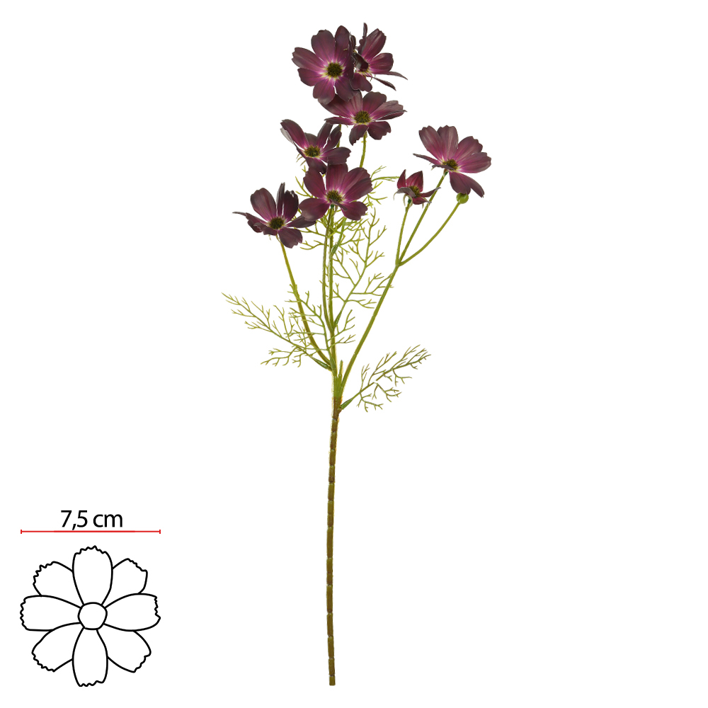 H.COSMOS REAL TOQUE X8 (BEAUTY) 66cm
