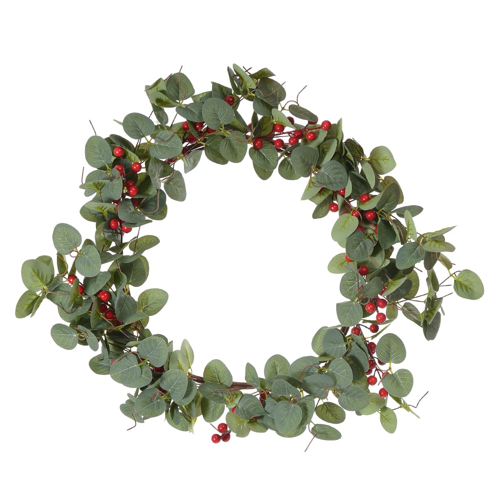 H.GUIRLANDA NATAL C/BERRY (VERDE VERMELHO) 60cm
