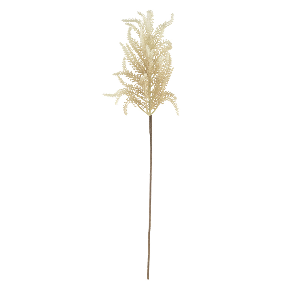 C.ASTILBE C/FLOCKED X37 (CREME) 85cm