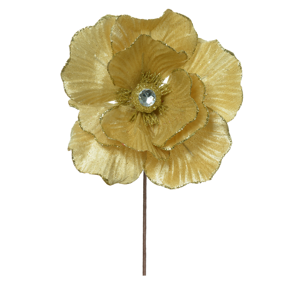 H. MAGNOLIA C/GLITTER (DOURADO) 15cm 20d