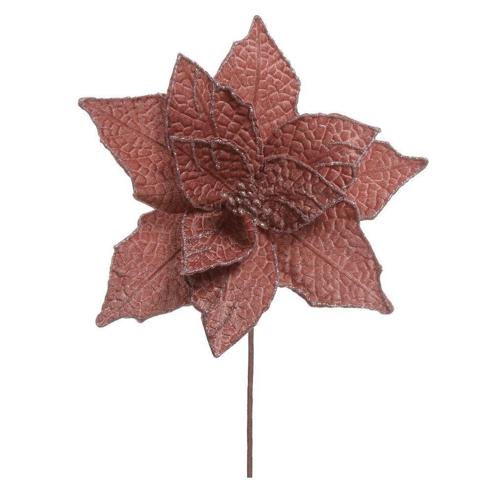 H.BICO DE PAPAGAIO C/GLITTER (ROSA) 24cm