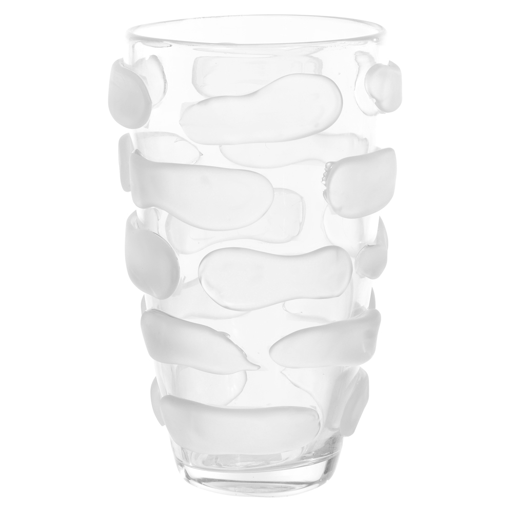 VASO DECORATIVO VIDRO (TRANSPARENTE) 32cm 18,5d