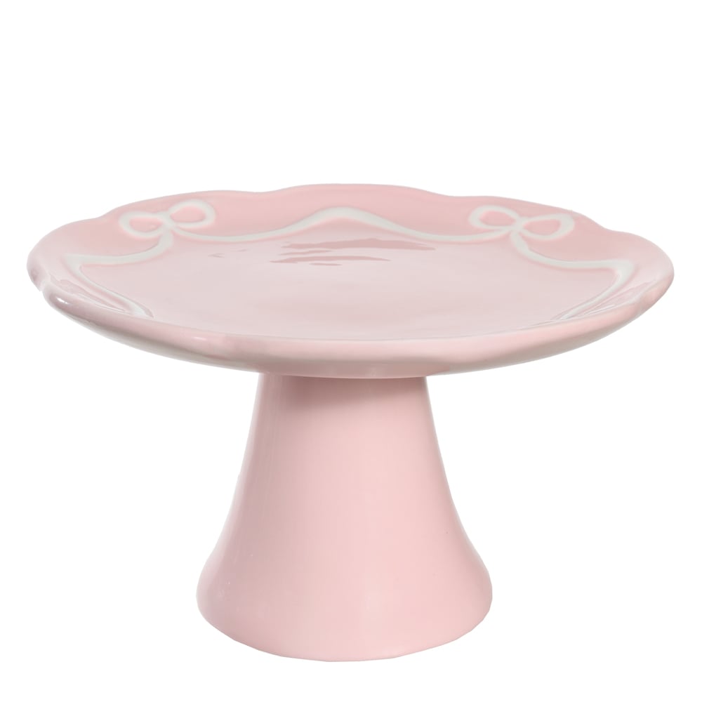 SUPORTE DECORATIVO LACO (ROSA) 12cm