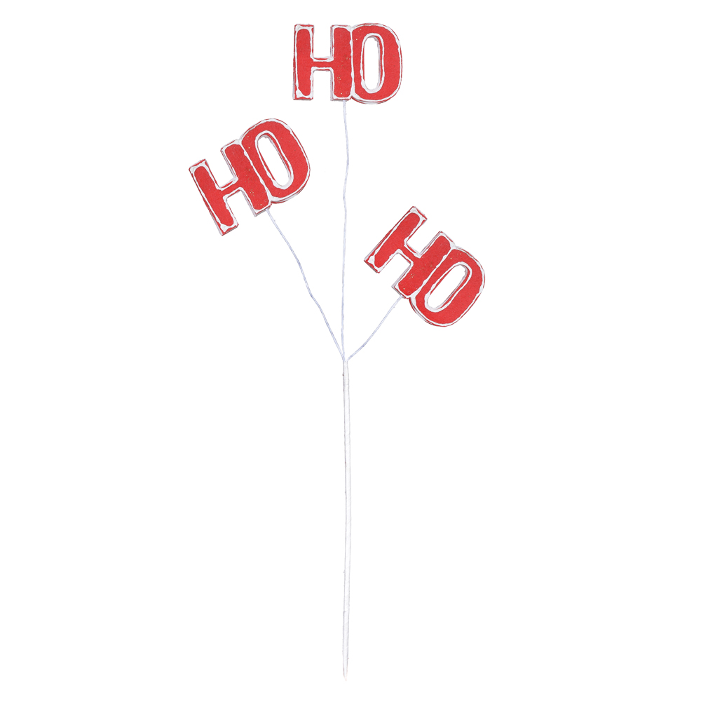 C.HO HO HO (VERMELHO) 50cm