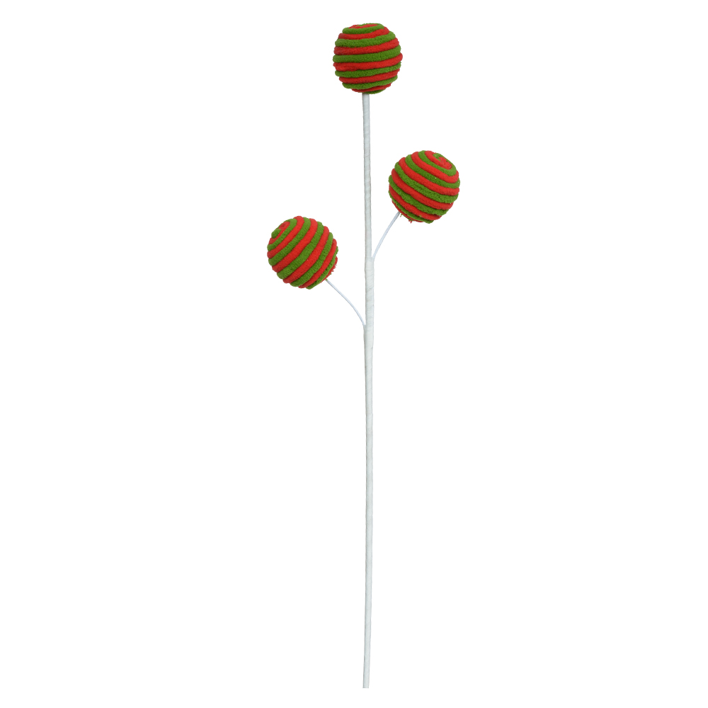 C.BOLINHA (VERMELHO VERDE) 50cm