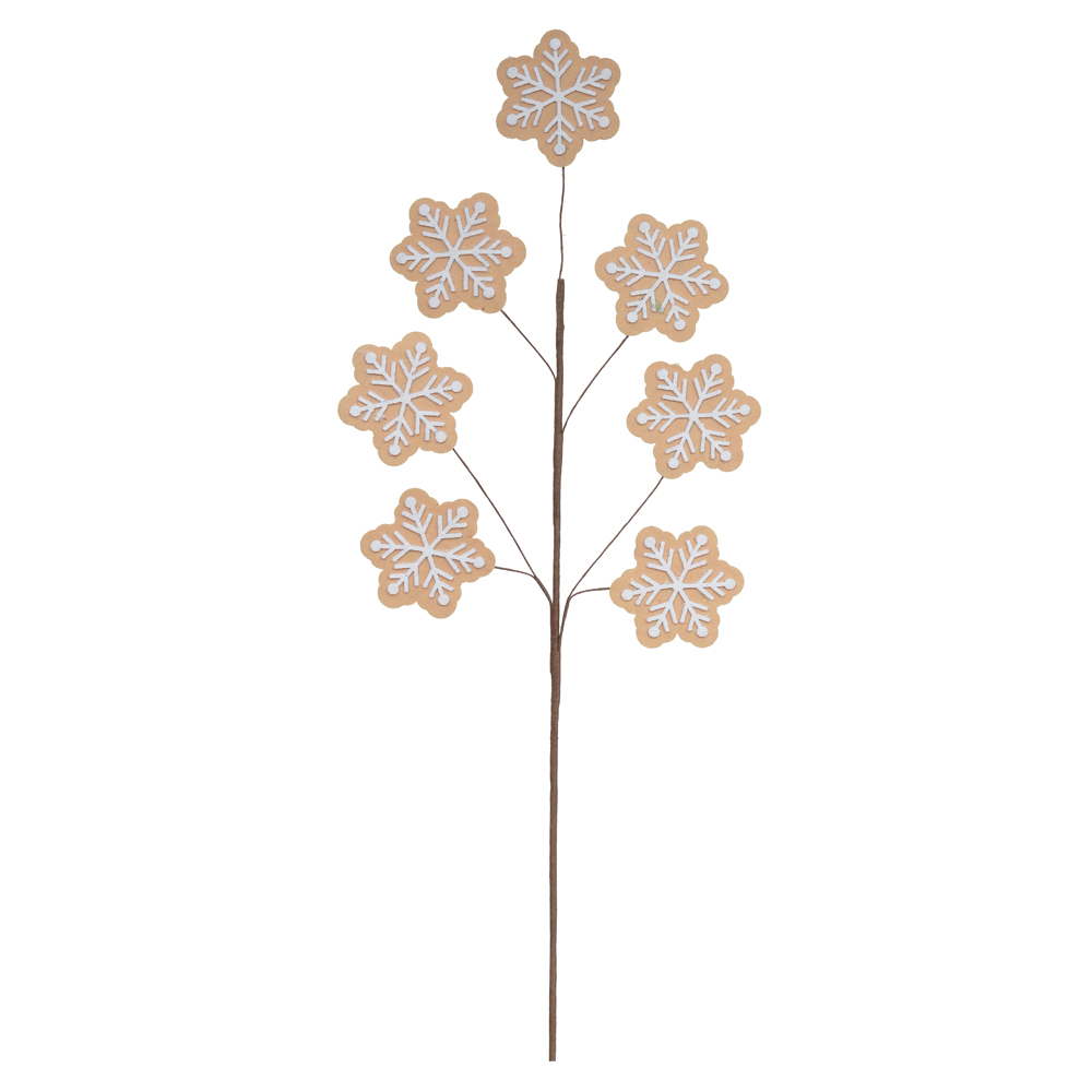 C.FLOCO DE NEVE (BEGE) 75cm
