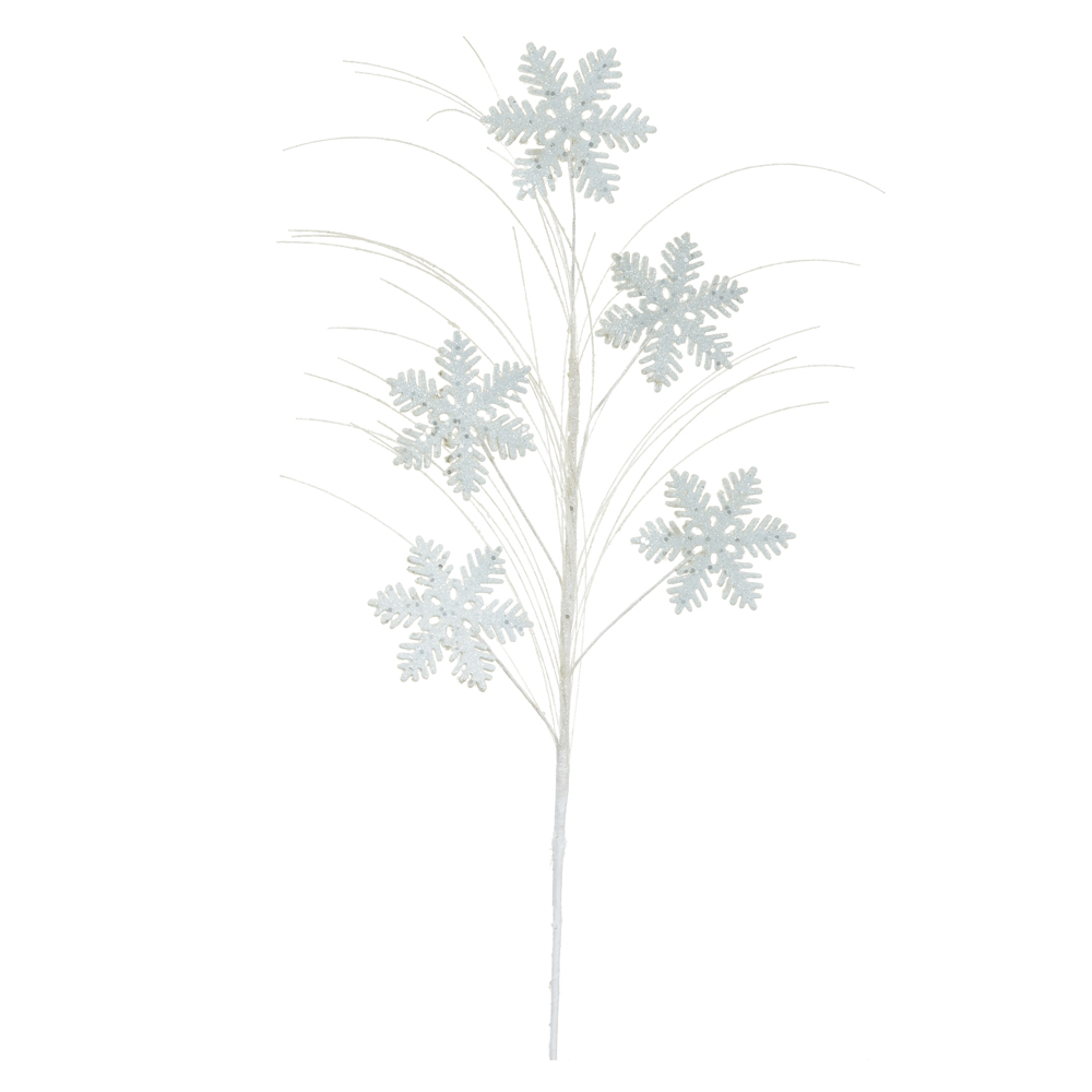 C.FLOCO DE NEVE (BRANCO) 76cm