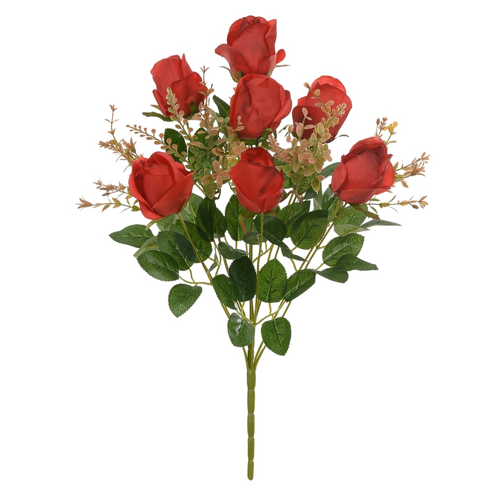 B.ROSA BOTAO X12 (VERMELHO) 50cm