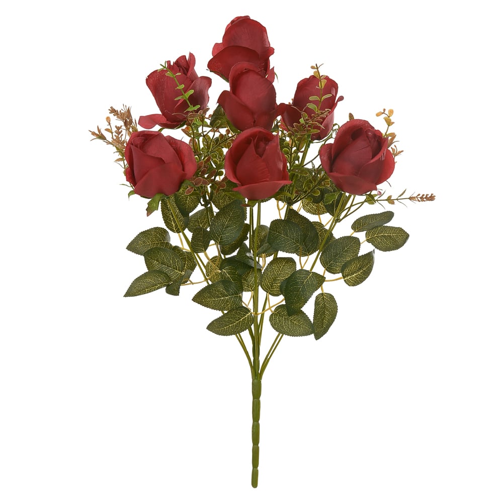 B.ROSA BOTAO X12 (MARSALA OUTONO) 50cm