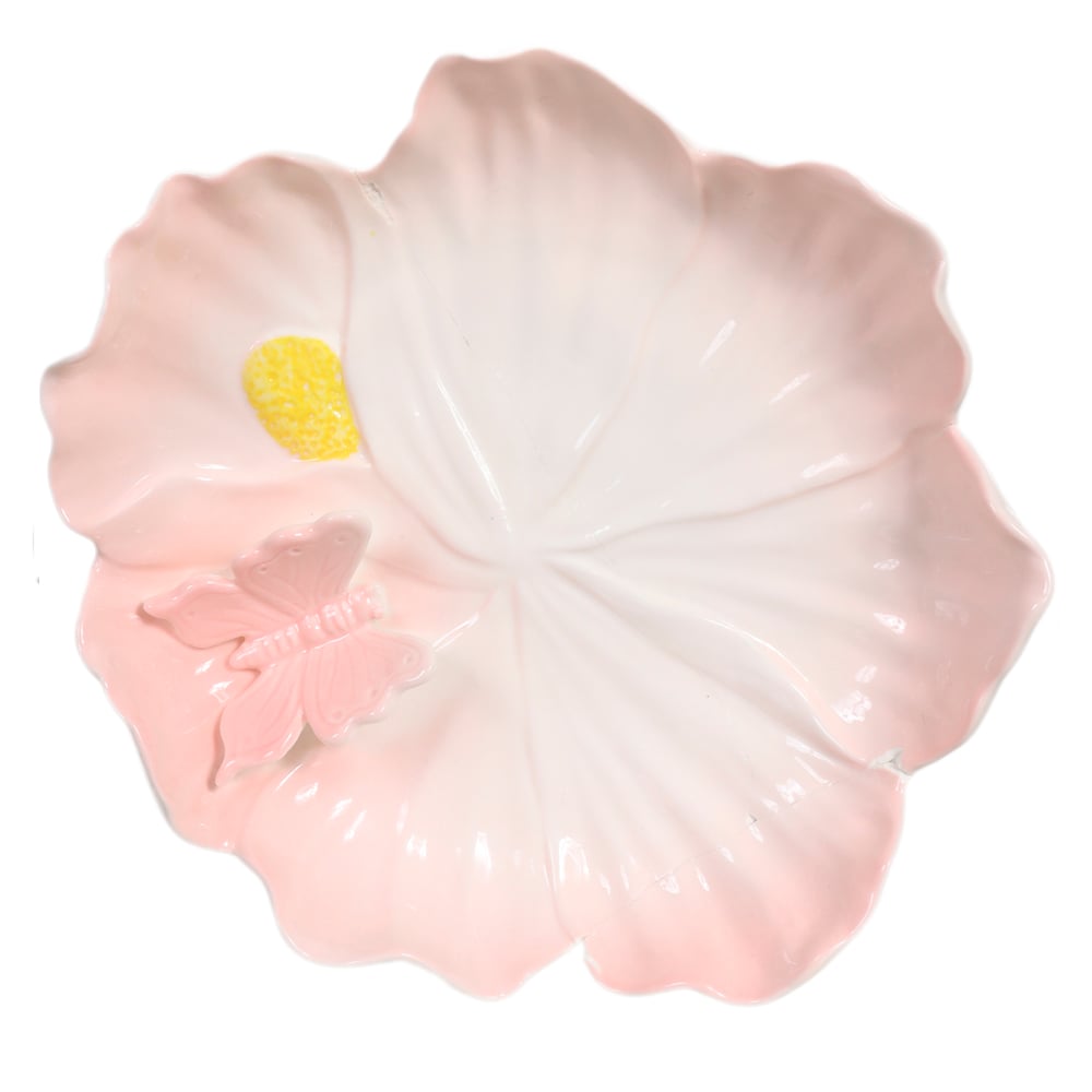 FLOR DECORATIVA PAREDE (ROSA) 5,2X22,9X20,7cm