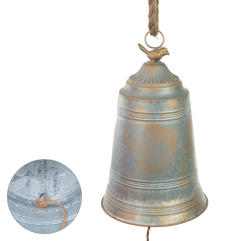 NATAL  SINO DECORATIVO C/CORDA 32X20X20cm (CHUMBO)
