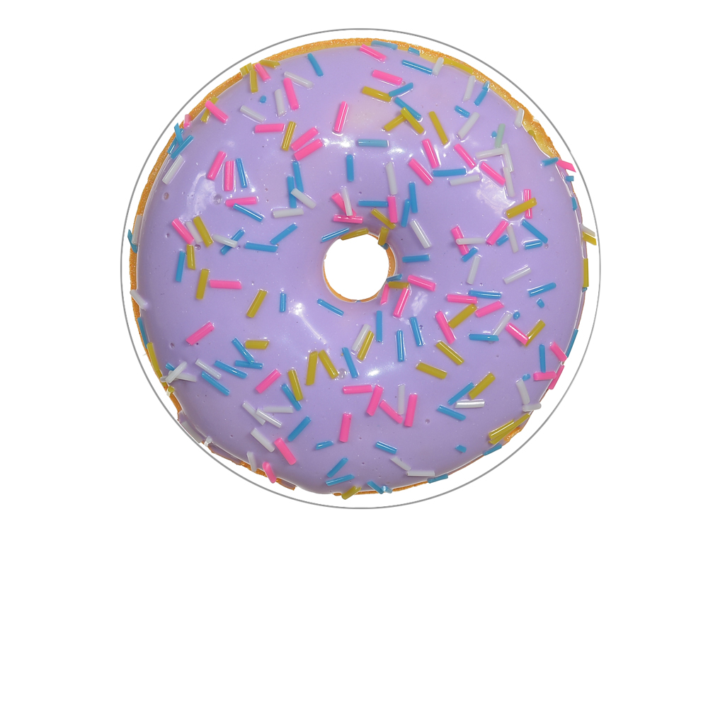 HF.DONUTS (LAVANDA) 7cm