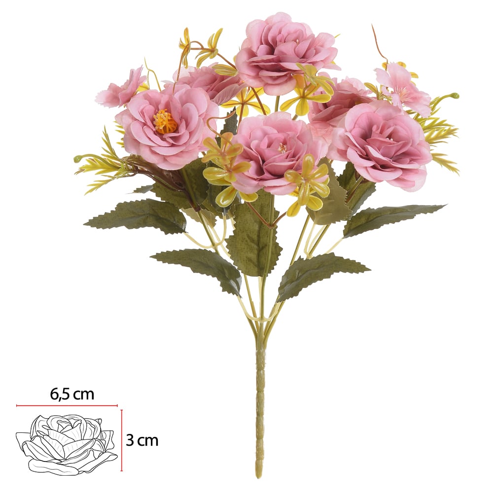 B.DALIA X6 (ROSA OUTONO) 30cm