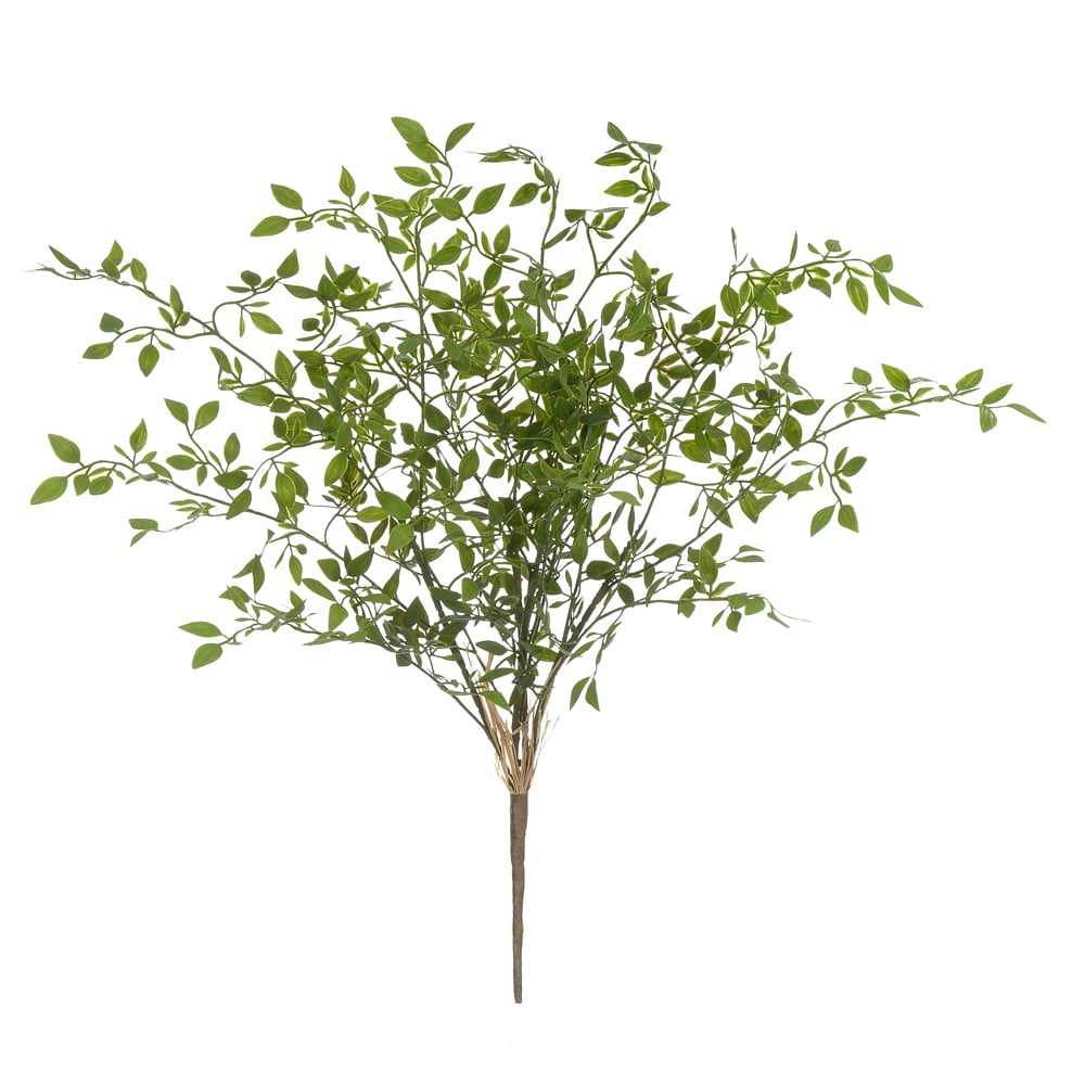 F.MINI FOLHAS C/PRINT PLASTICO X16 (VERDE) 68cm