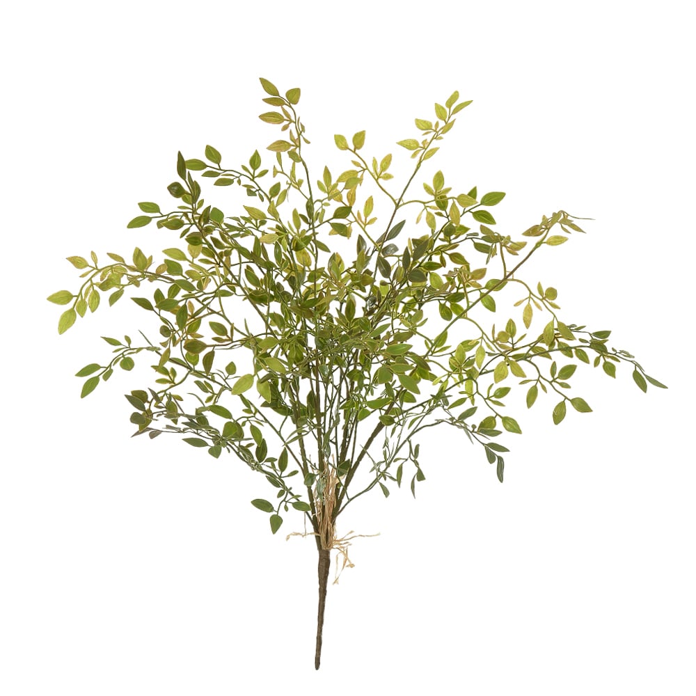 F.MINI FOLHAS C/PRINT PLASTICO X16 (VERDE OUTONO) 68cm