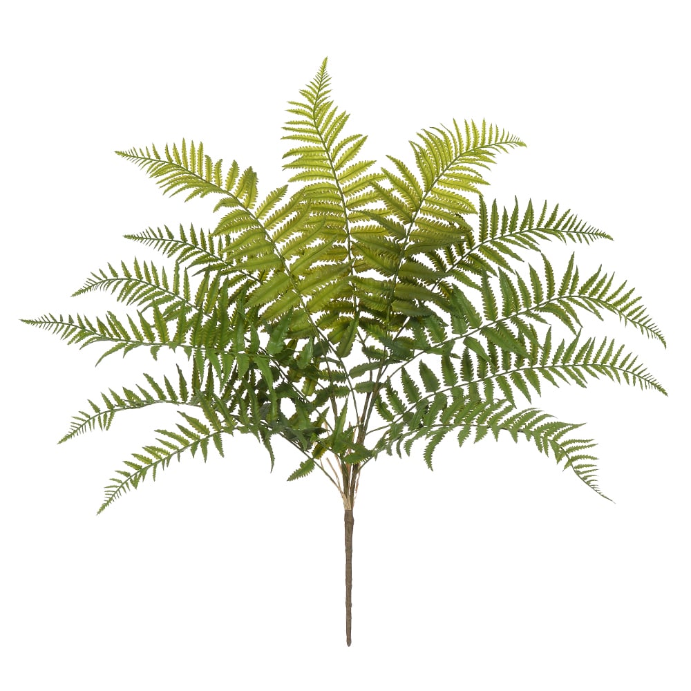 F.SAMAMBAIA C/PRINT PLASTICO X12 (VERDE) 74cm
