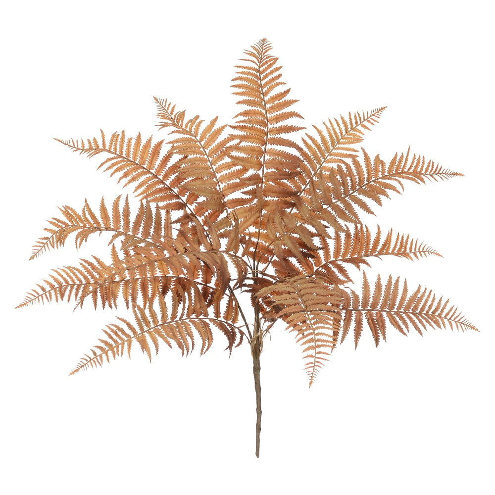 F.SAMAMBAIA C/PRINT PLASTICO X12 (MARROM OUTONO) 74cm