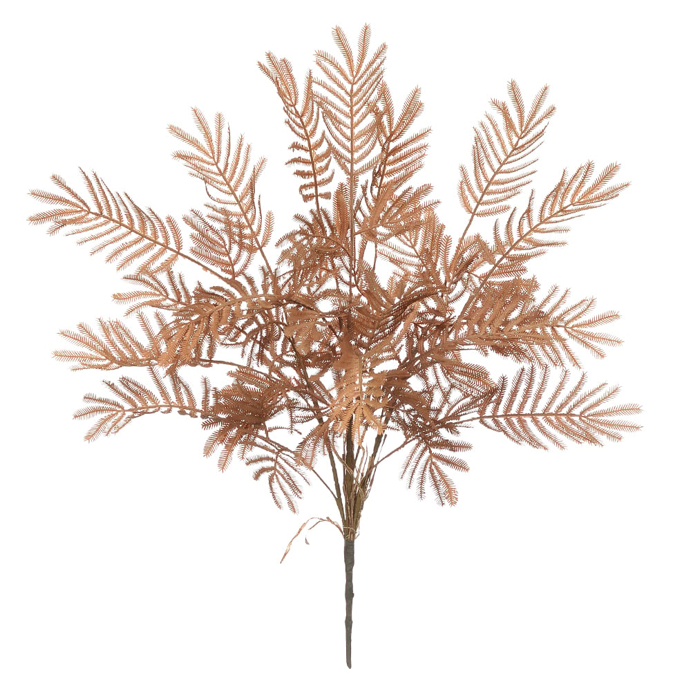 F.SAMAMBAIA C/PRINT PLASTICO X16 (MARROM OUTONO) 65cm