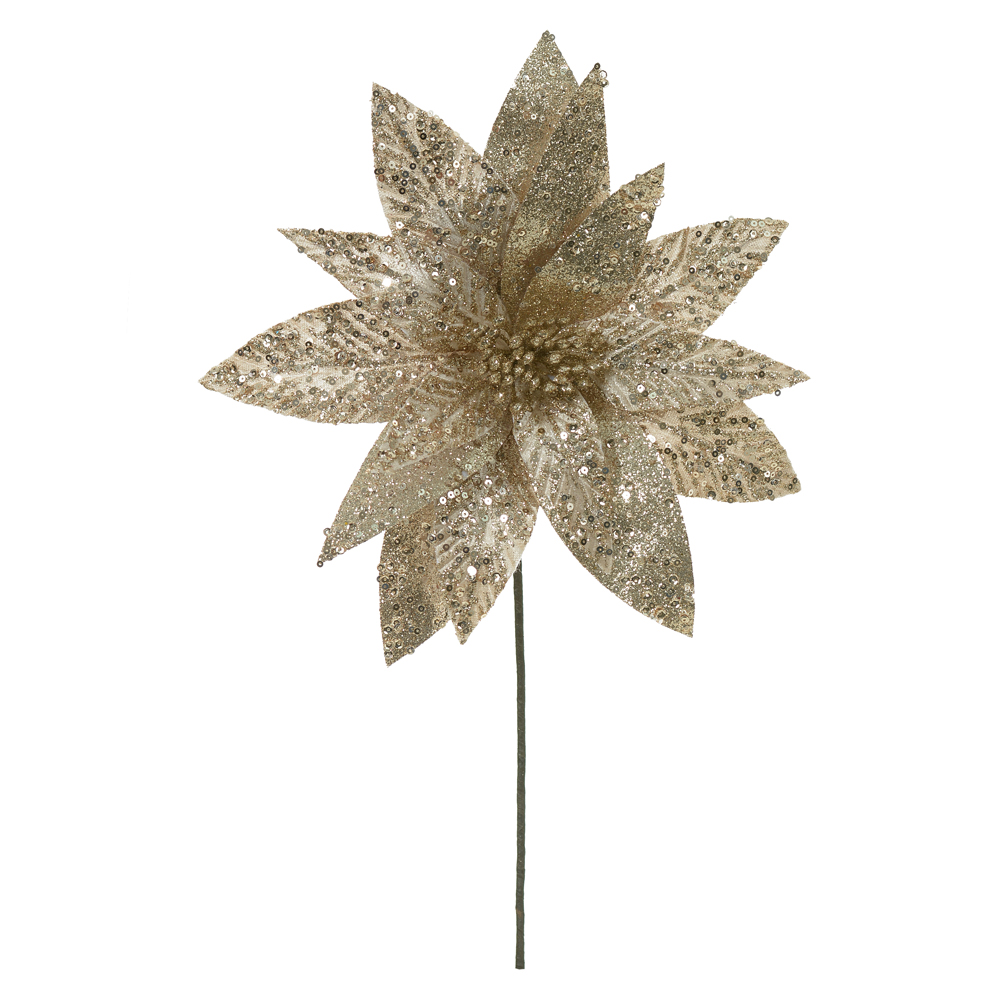 H.BICO PAPAGAIO NATAL (CHAMPANHE GLITTER CHAMPANHE) 31cm