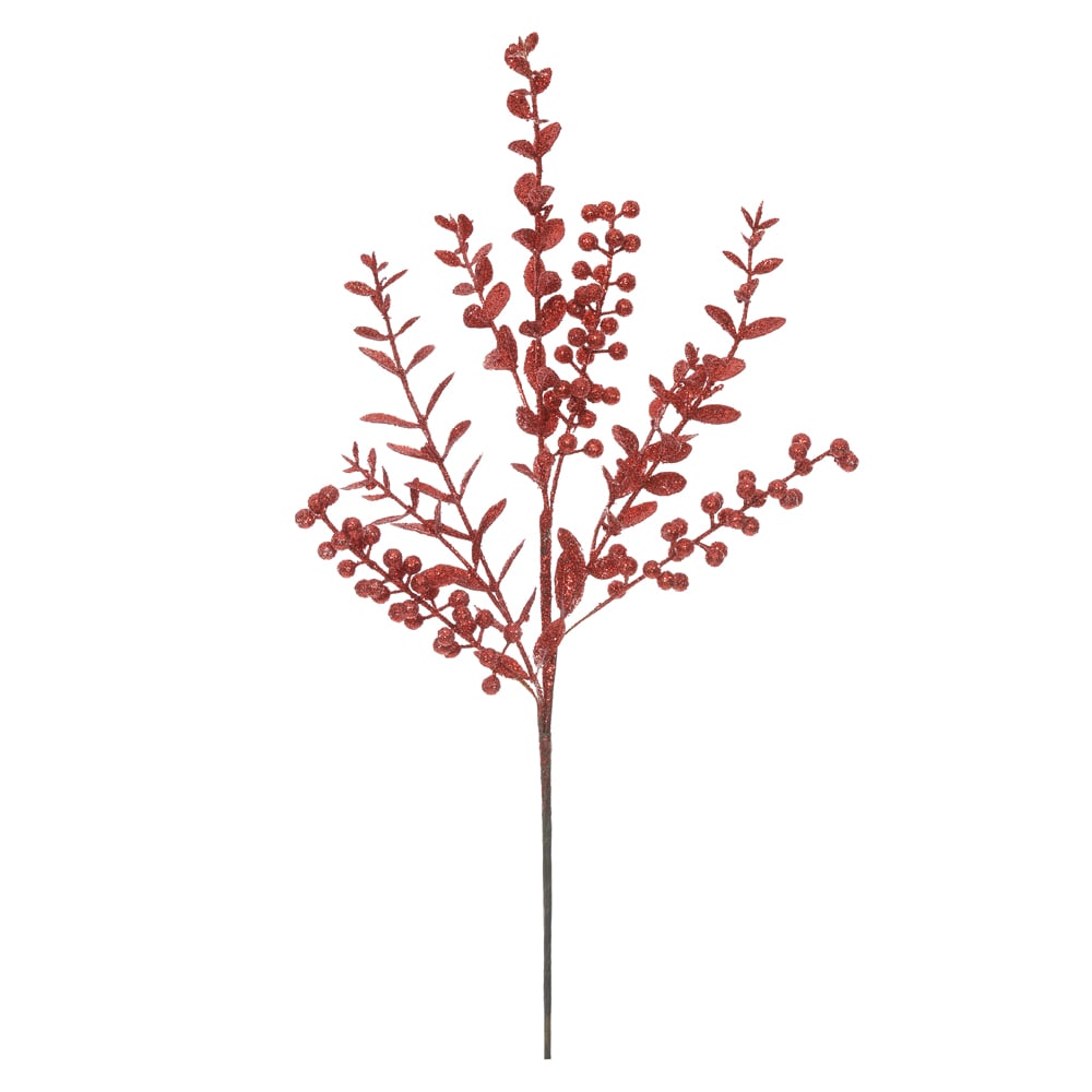C.FOLHA NATAL (VERMELHO) 60cm