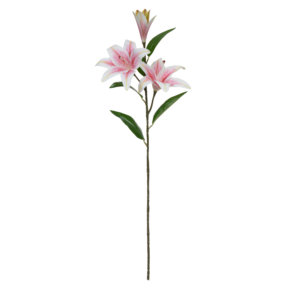 H.LIRIO REAL TOQUE X3 (ROSA) 85cm