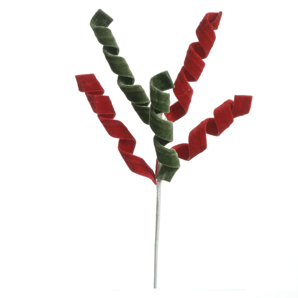 H.NATAL ESPIRAL (VERMELHO VERDE) 48cm