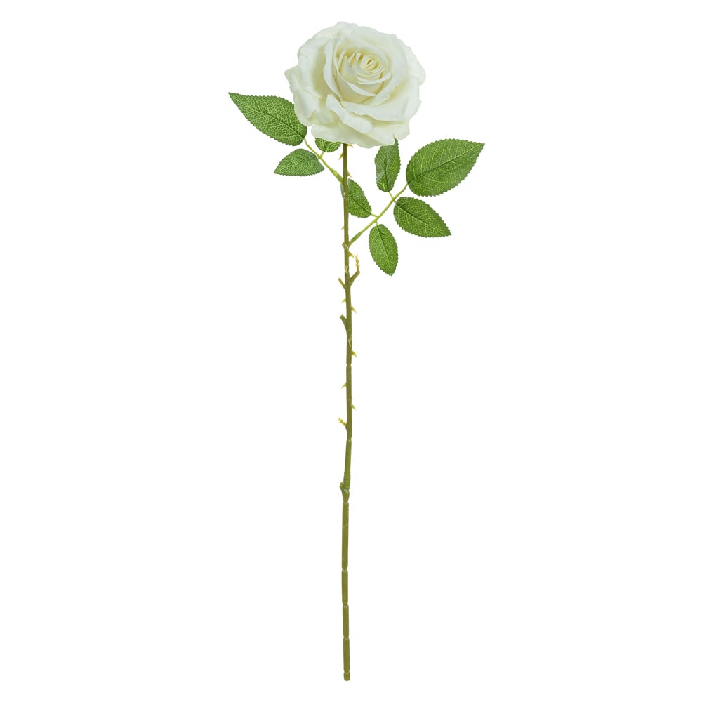 H.ROSA AVELUDADO (BRANCO) 65cm