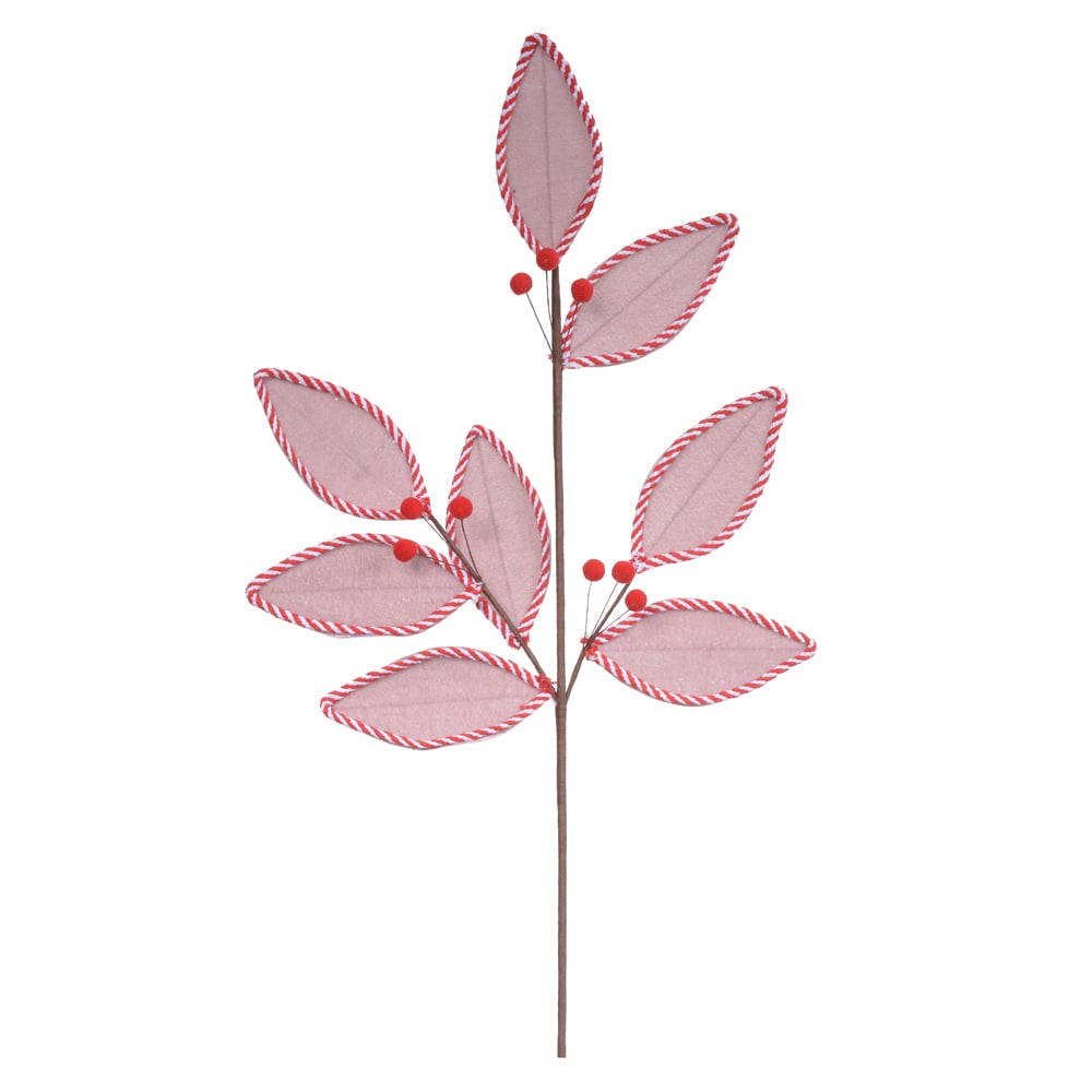 H.FOLHA NATAL (ROSA) 70cm