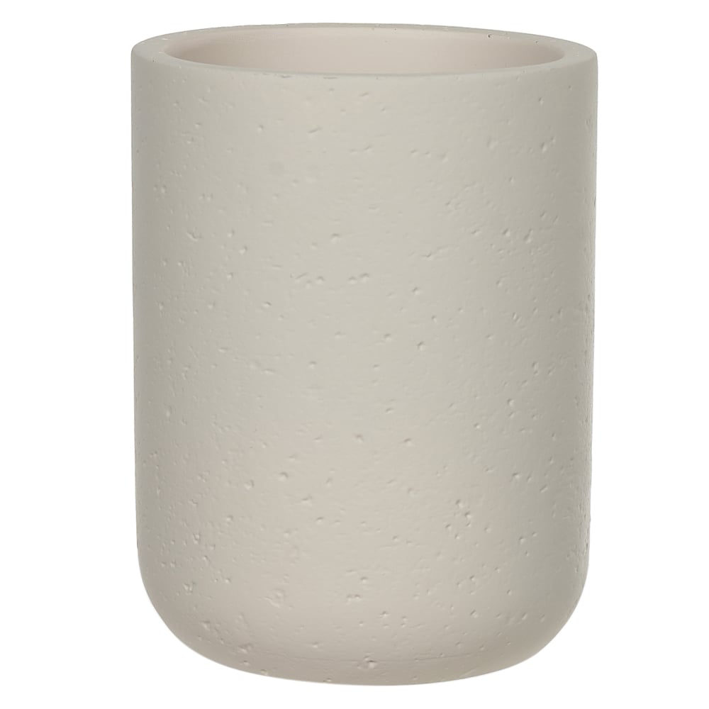 COPO EM CIMENTO 10X7,5X7,5cm STONE (BEGE CLARO)