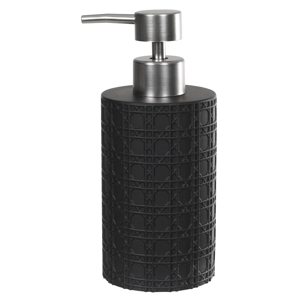 PORTA SABONETE POLIRESINA 360ml 18X7,4X7,4cm (PRETO)